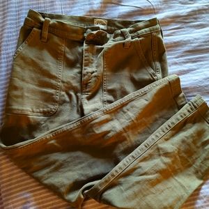 JCrew Straight Crop Pants